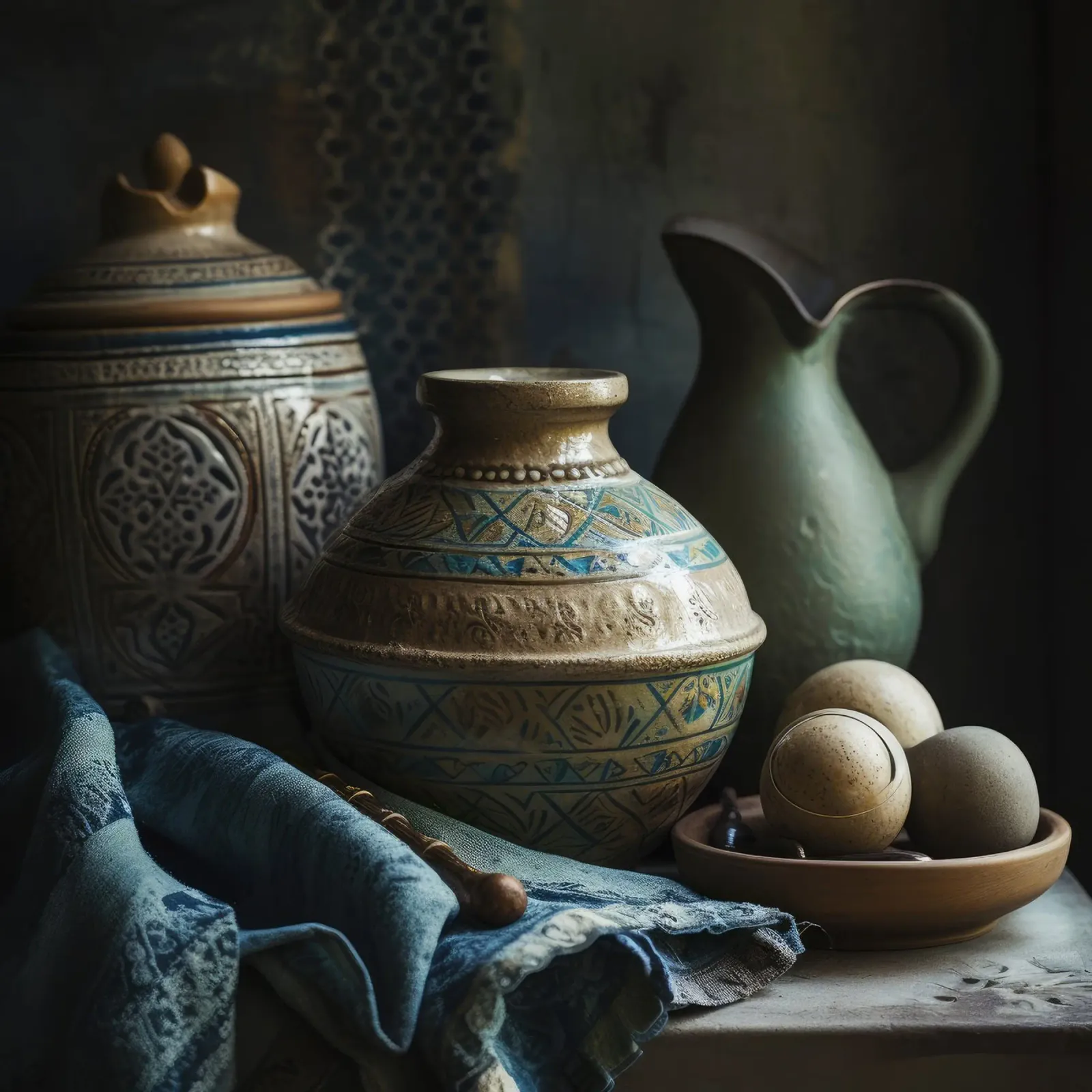 Moroccan Still Life No 3 pellicola backlit da treechild