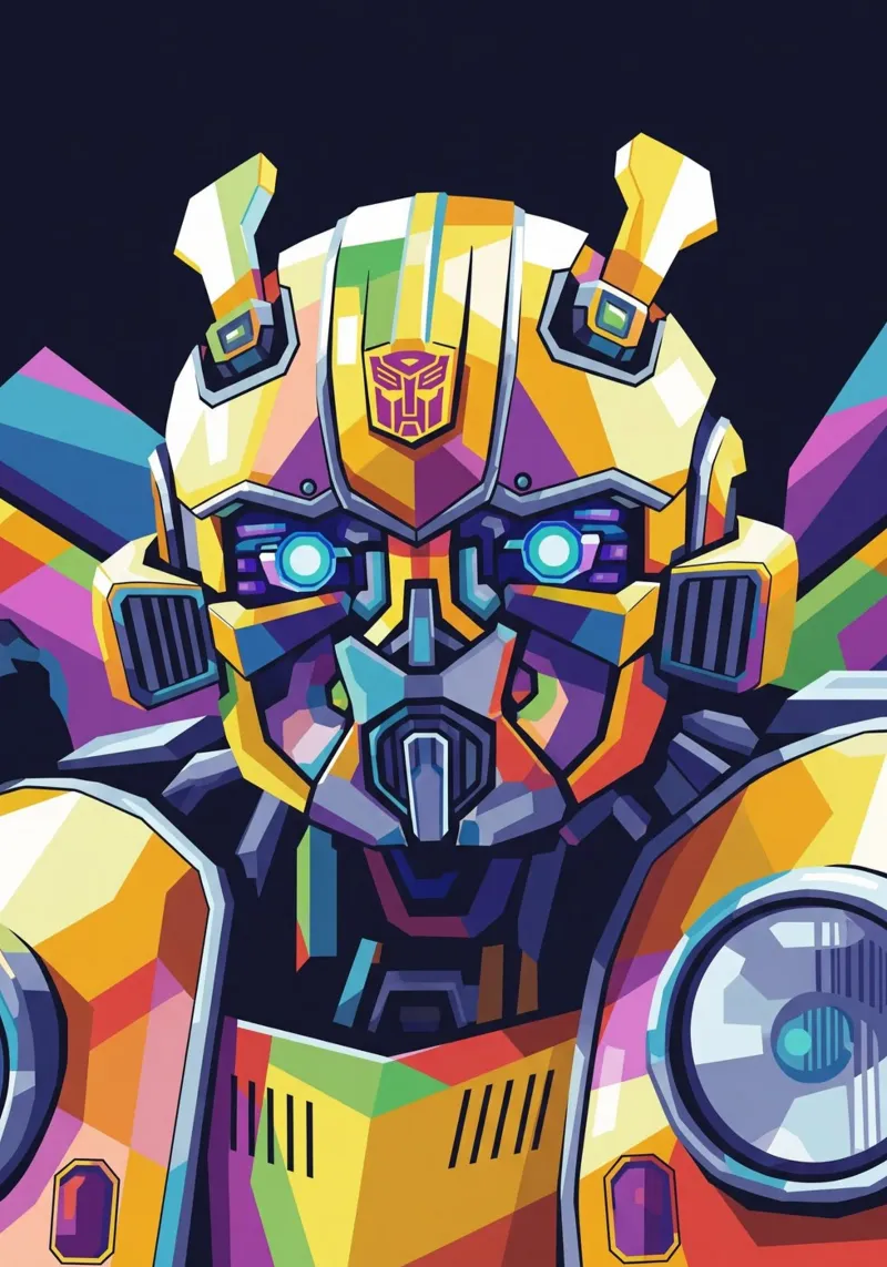 Bumblebee - Transformers art #1 poster by Hantamrata