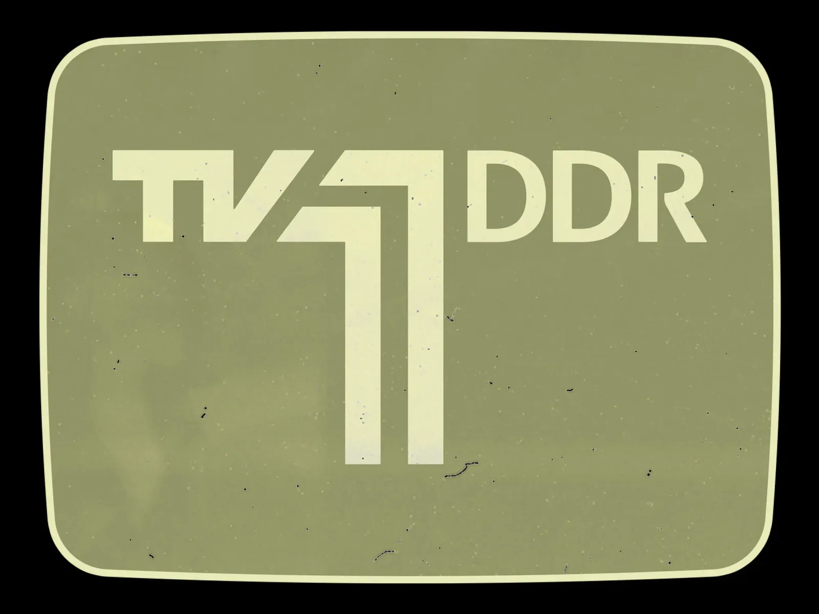 TV 1 DDR plexiglass da DDR DESIGN