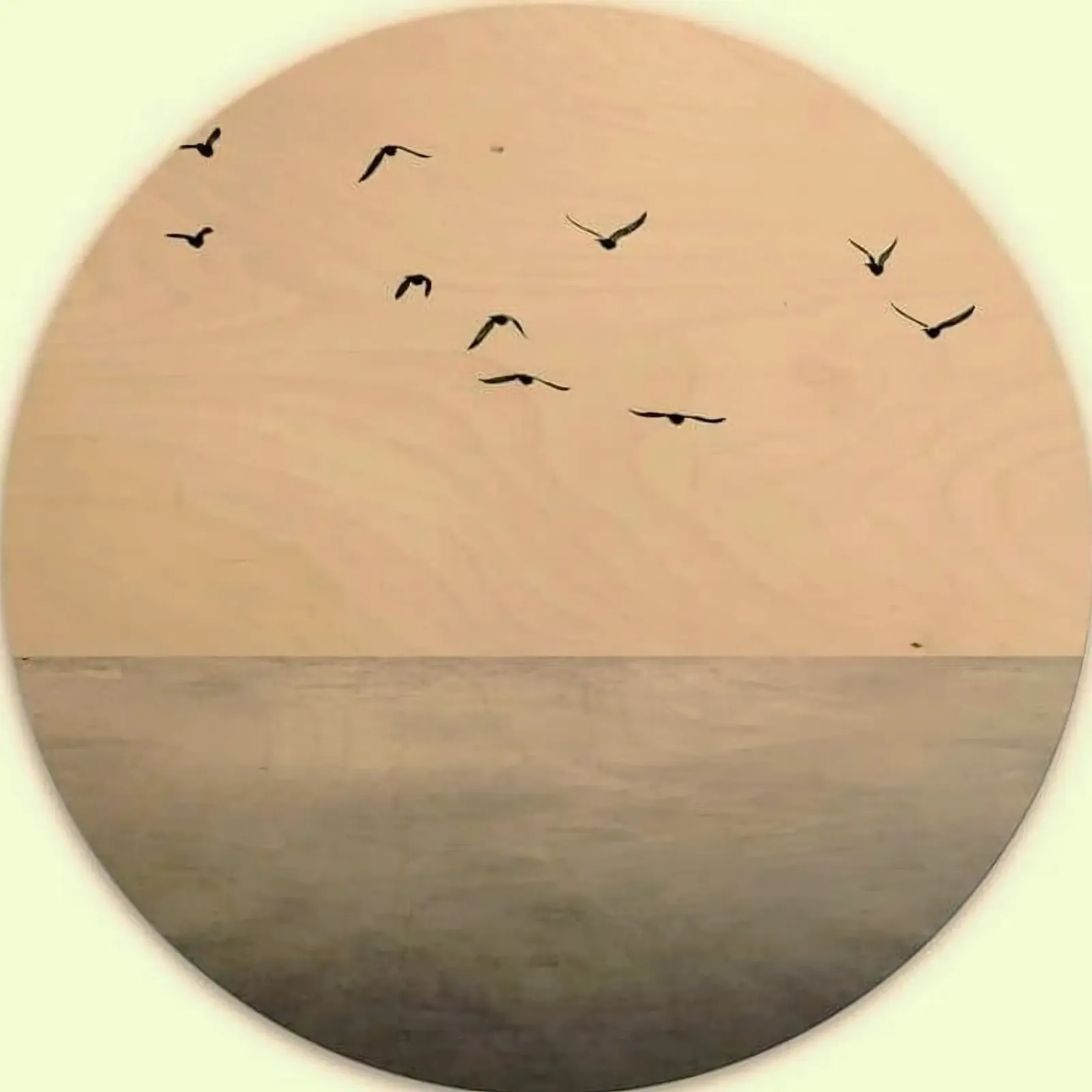 circle of nature poster con telaio in alluminio da miracle