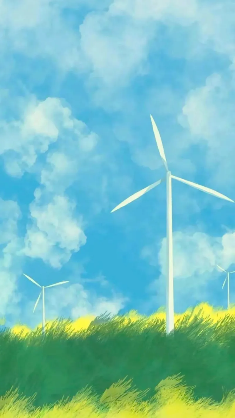 windmill canvas poster con telaio in legno da melts
