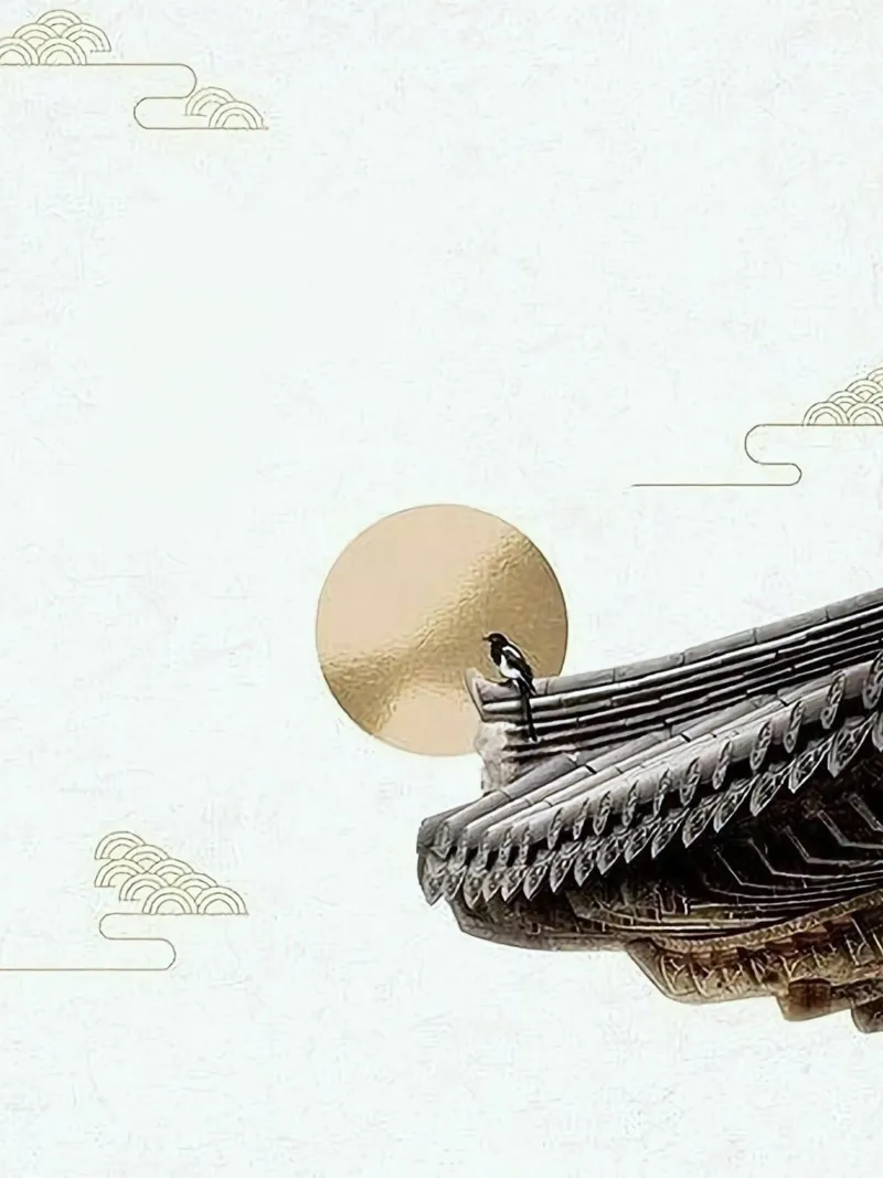 bird on moon poster con telaio in alluminio da miracle
