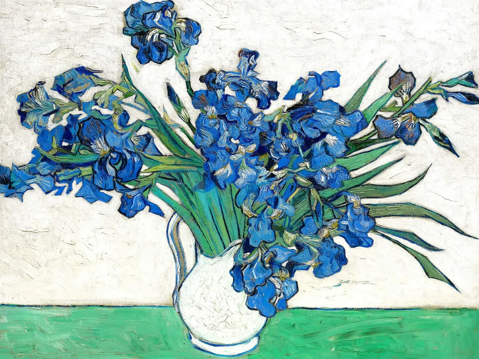 Iris poster con telaio in plastica da Christopher Soto