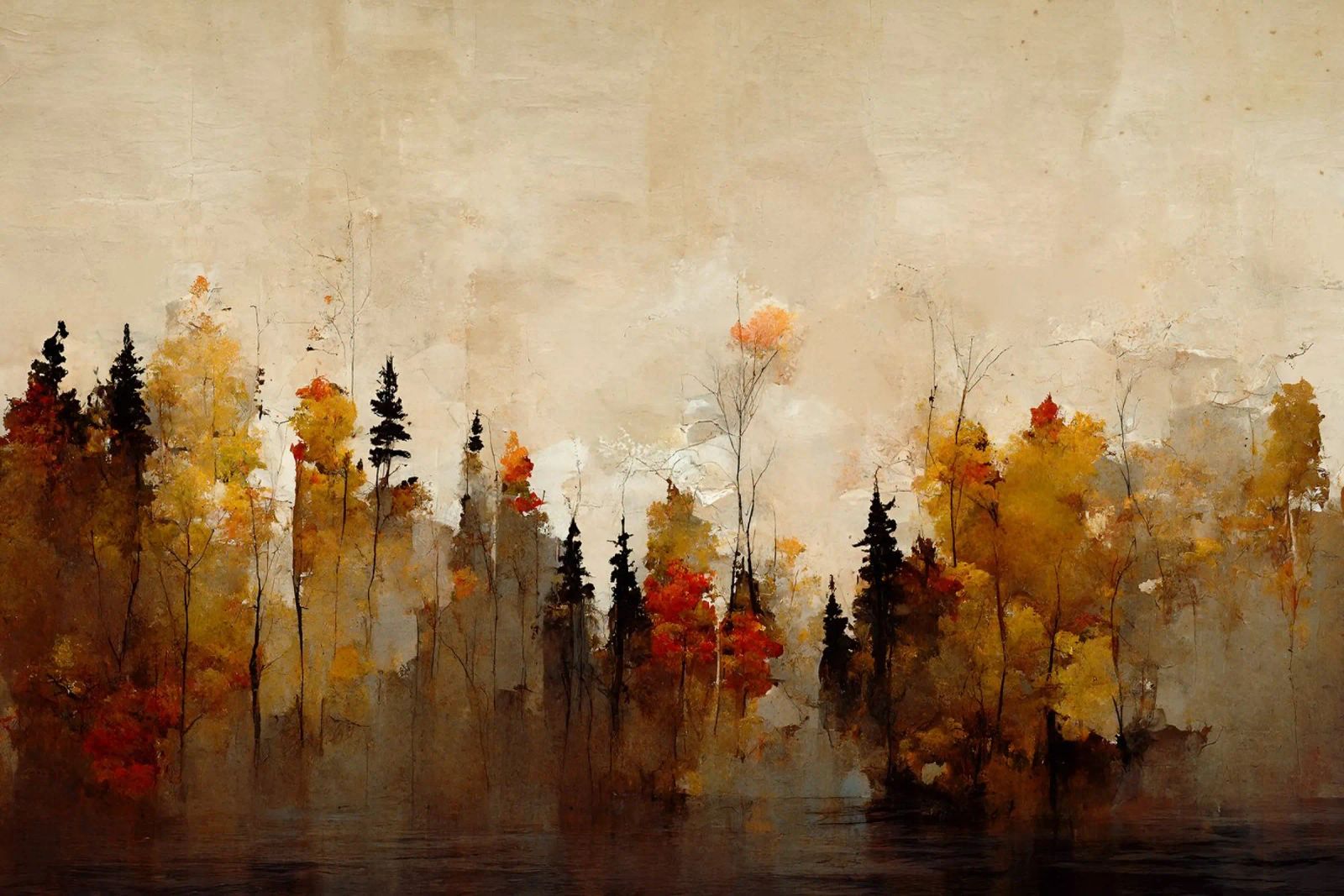 Autumn Forest Poster von treechild