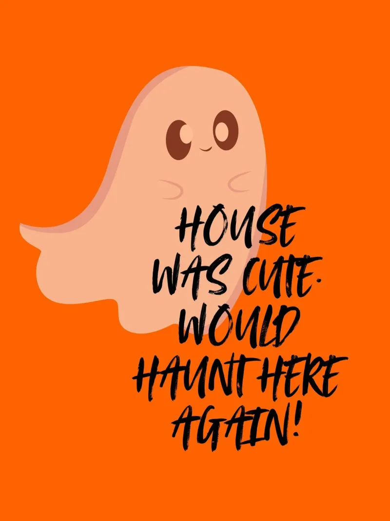 HAUS WAR SÜSS WÜRDE HIER WIEDER SPUKEN! II Poster von ArtDesign by KBK