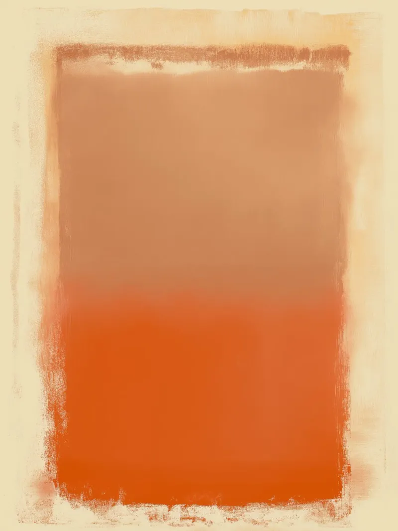 Campi di colore moderni poster da Carinaprint