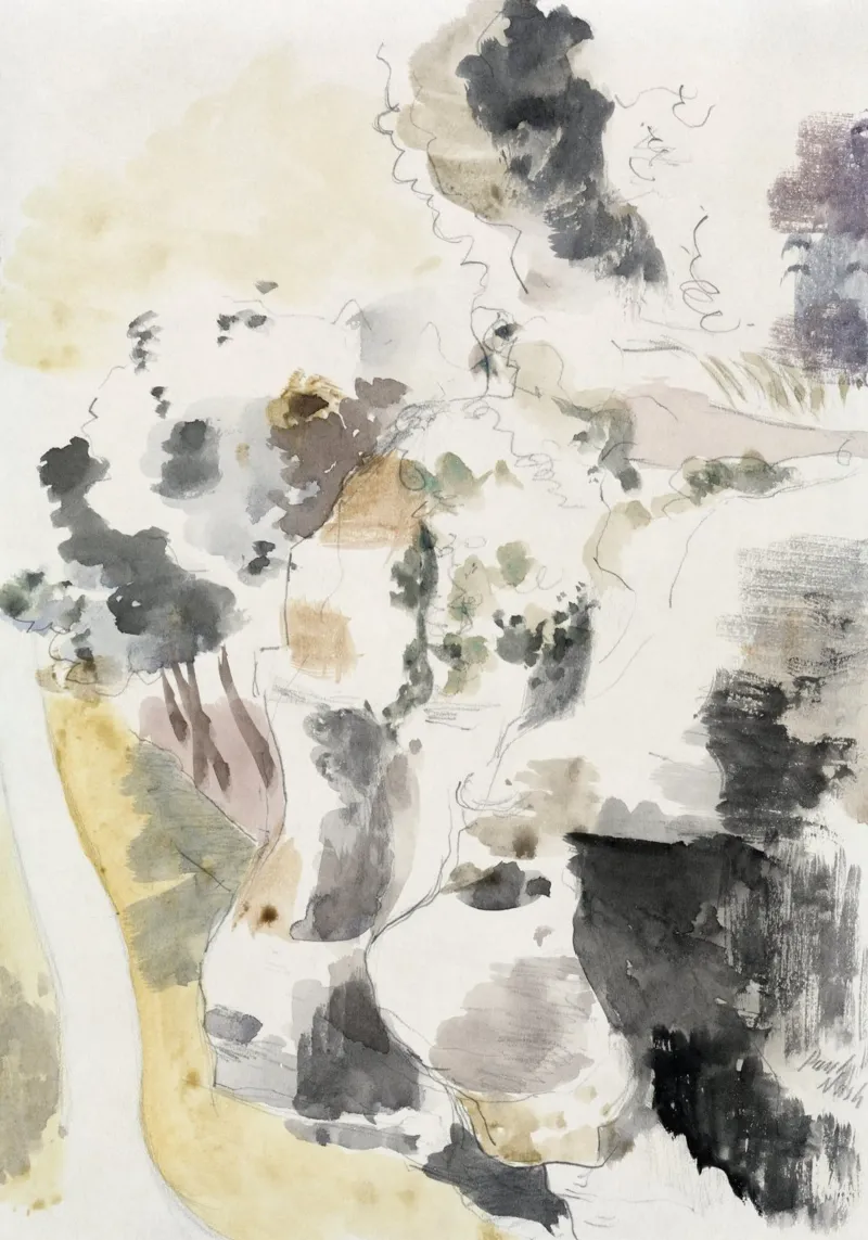 Cliffs abstract poster by vintageshop