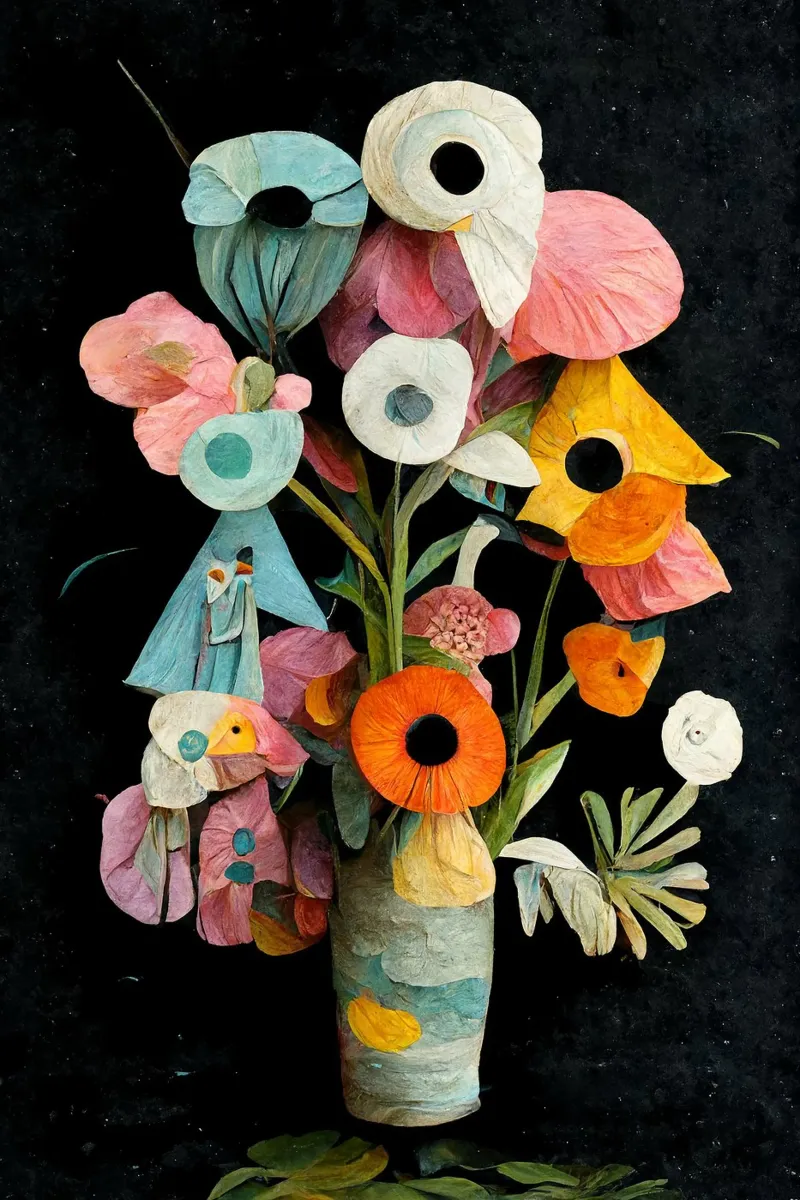 Les Fleurs carta hahnemühle da treechild