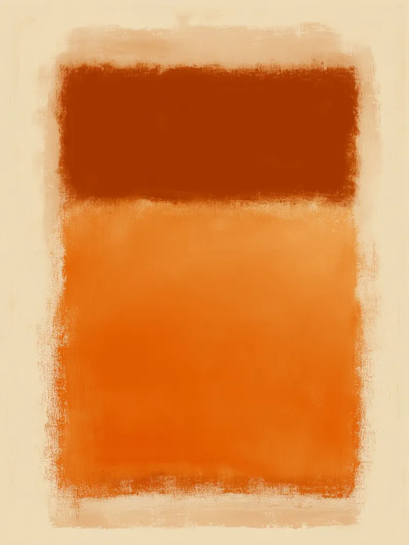 Campi di colore armoniosi poster da Carinaprint