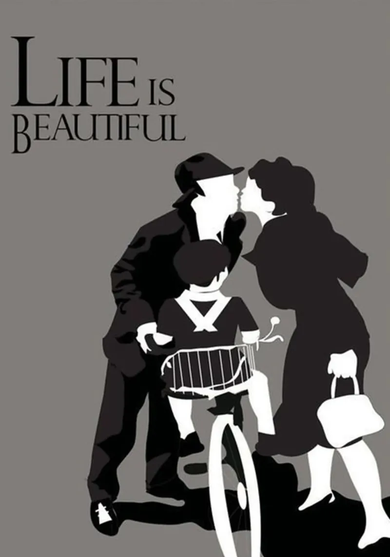 het leven is mooi canvas met Baklijst van art quots shop
