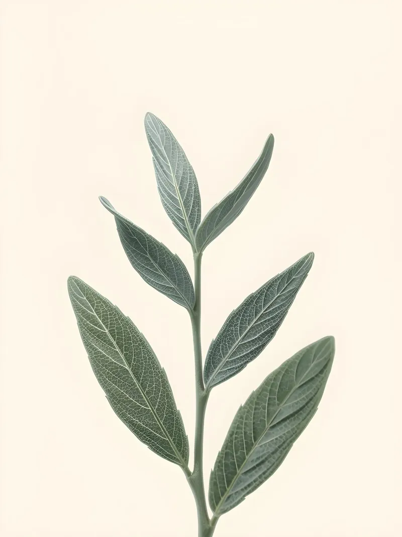 Foglie di salvia poster da The Green Room