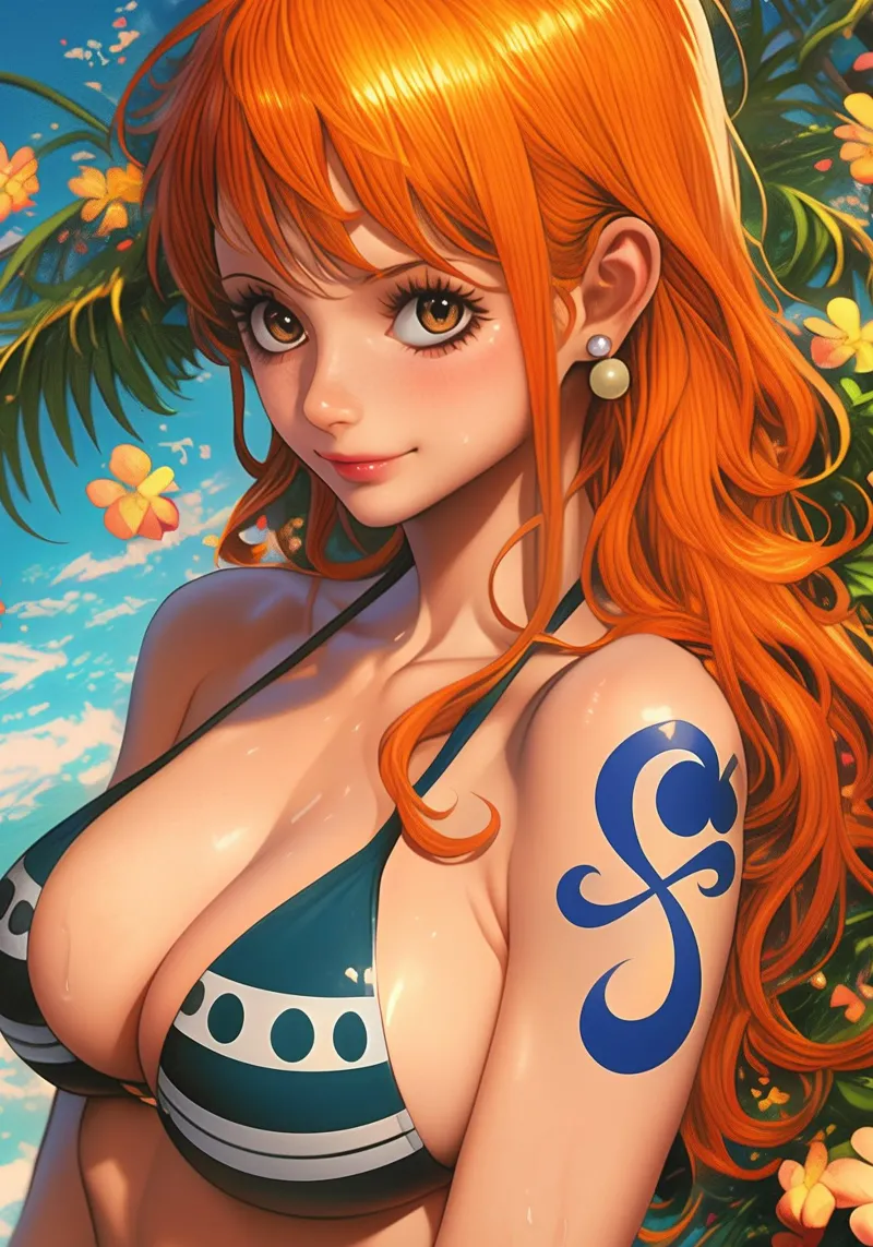 Nami Un pezzo poster da Voxel Visionaries
