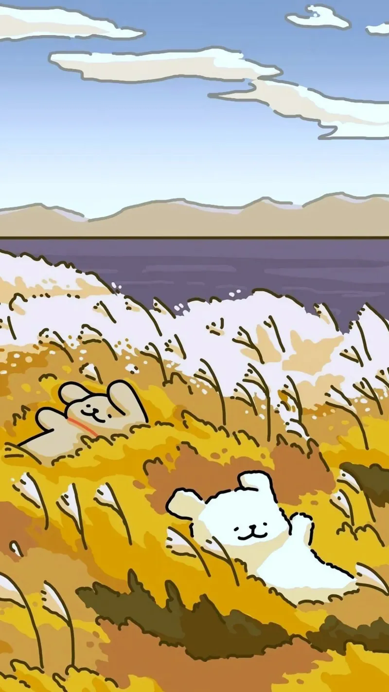 kitty land on winds poster con telaio in alluminio da mip of map