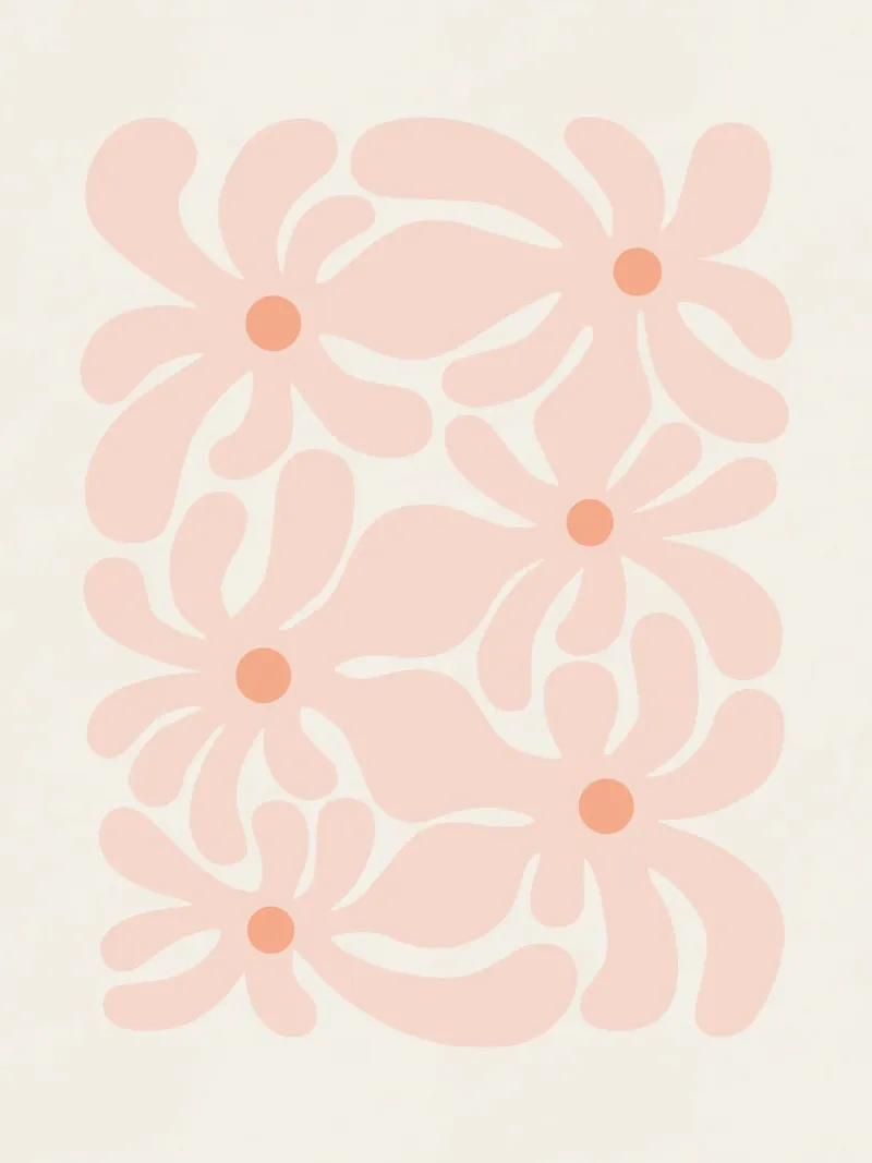 Fiori divertenti carta hahnemühle da Asha Designs