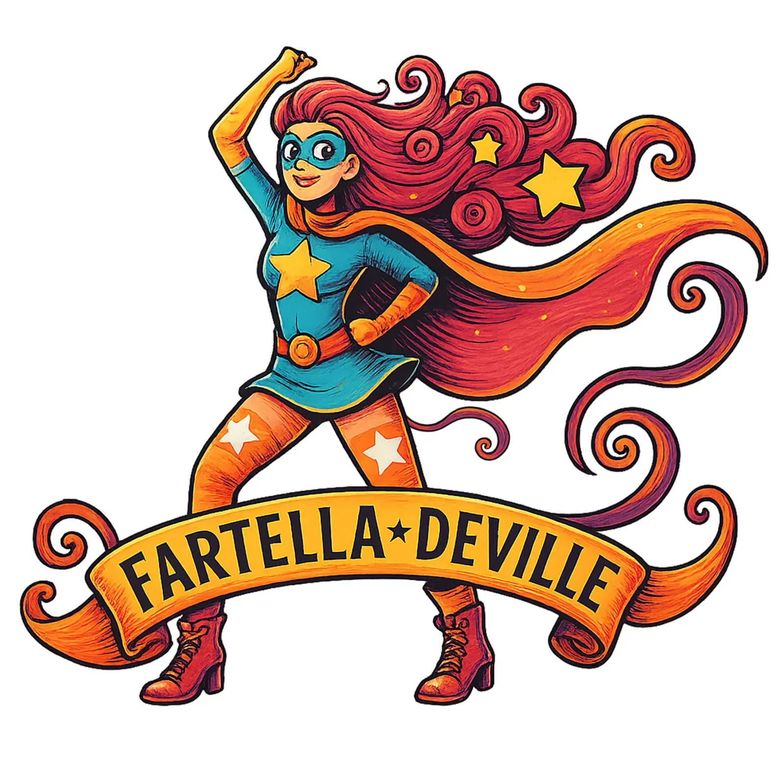 FARTELLA DEVILLE poster da Vintage Van Gogh