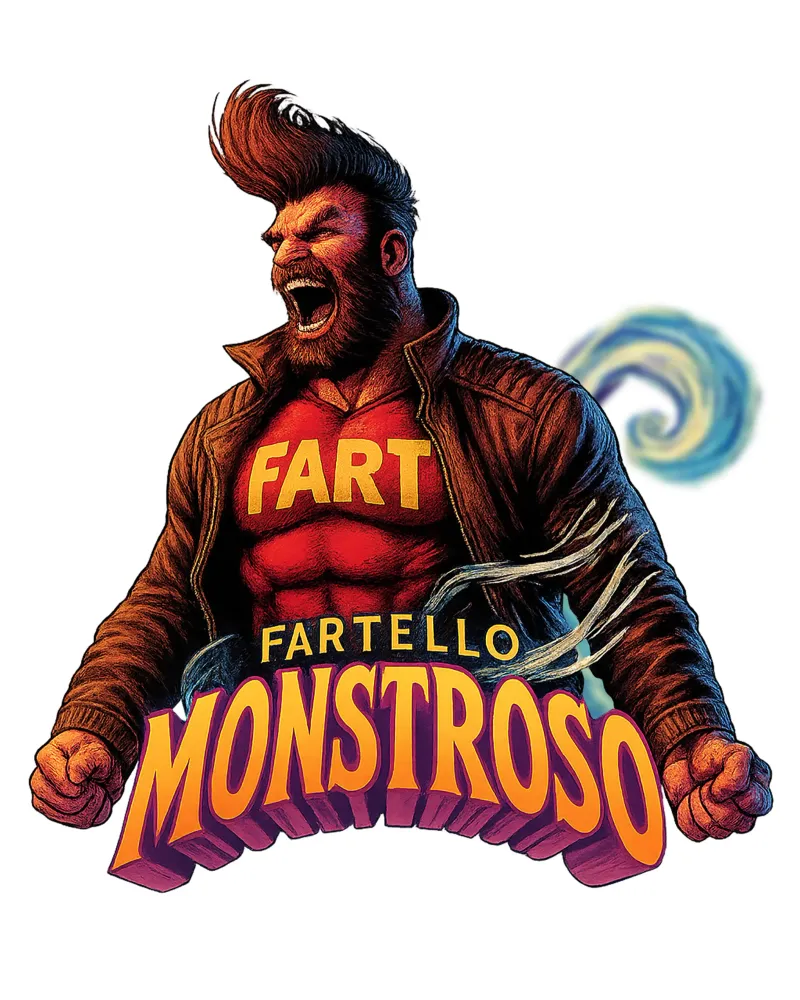 FARTELLA MONSTROSO poster da Vintage Van Gogh