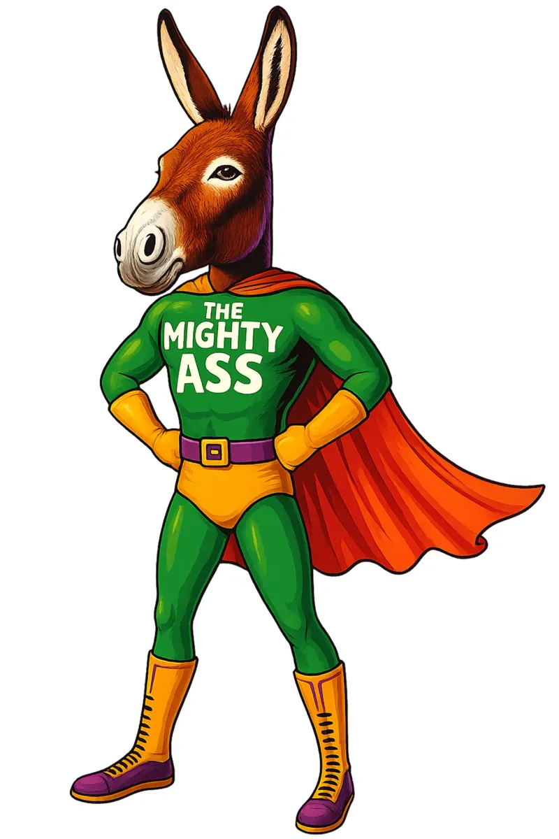 THE MIGHTY ASS poster da Vintage Van Gogh