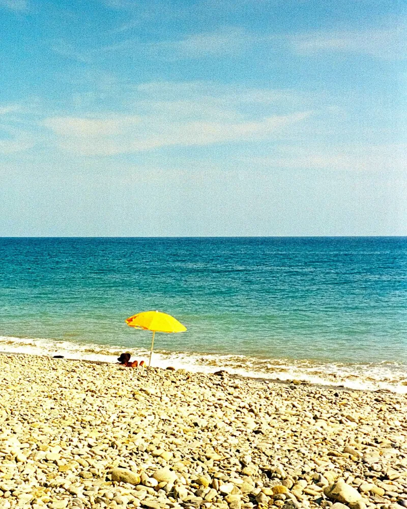 relax on the beach poster da Good days