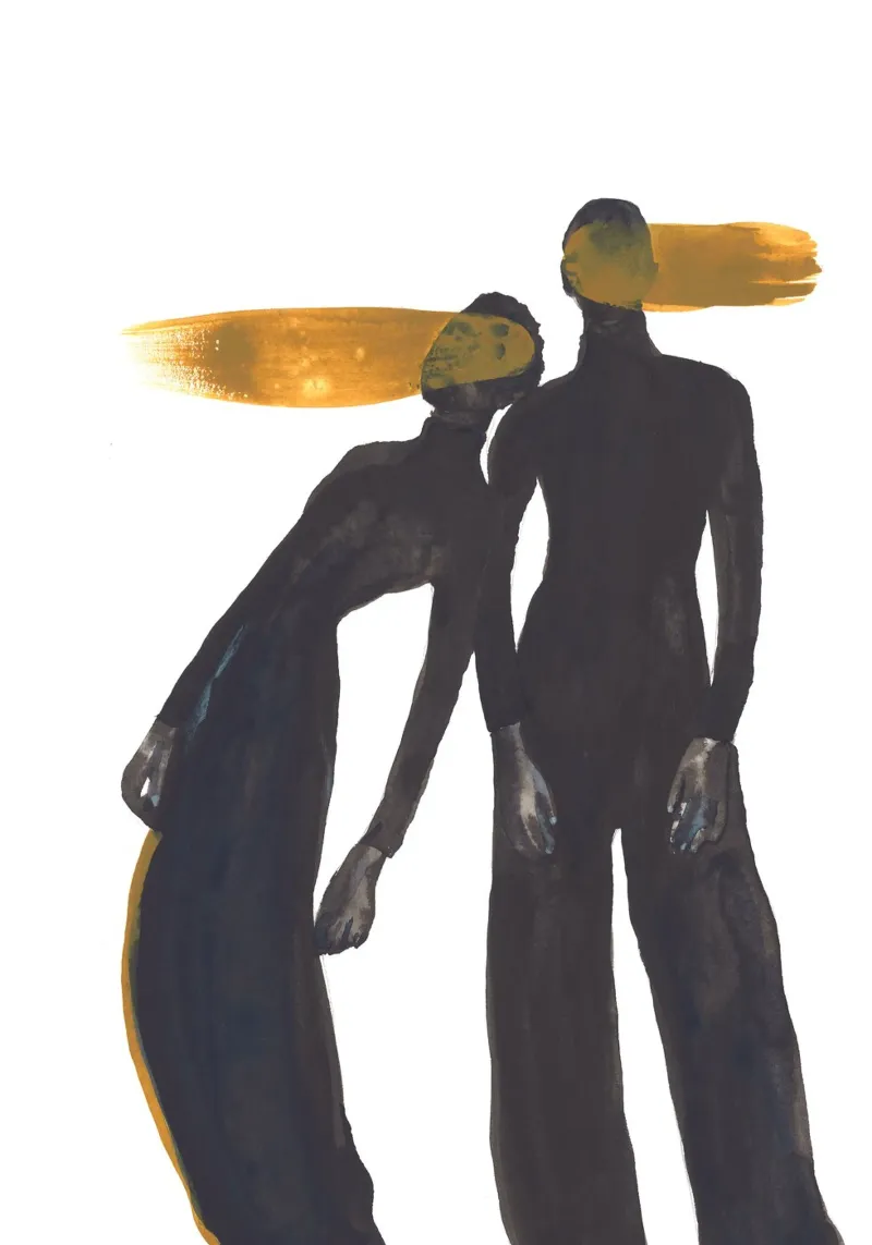 UMOYA_MUSTARD pellicola backlit da Adele.Grace