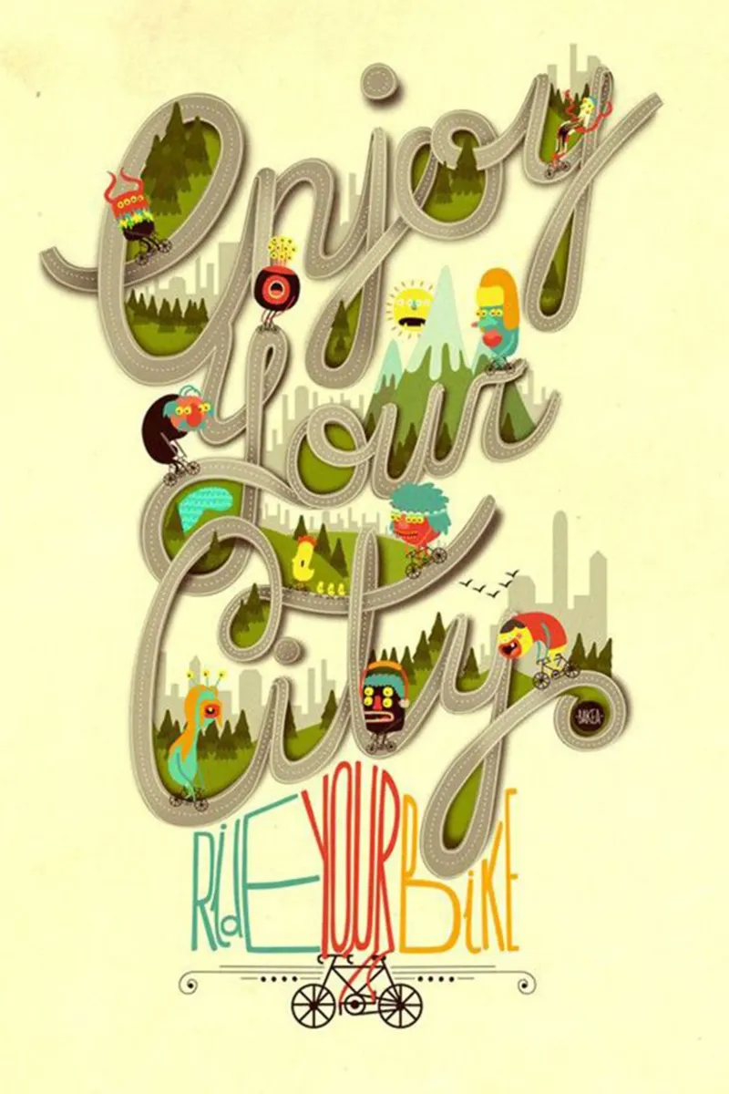 godetevi la vostra città poster da art quots shop