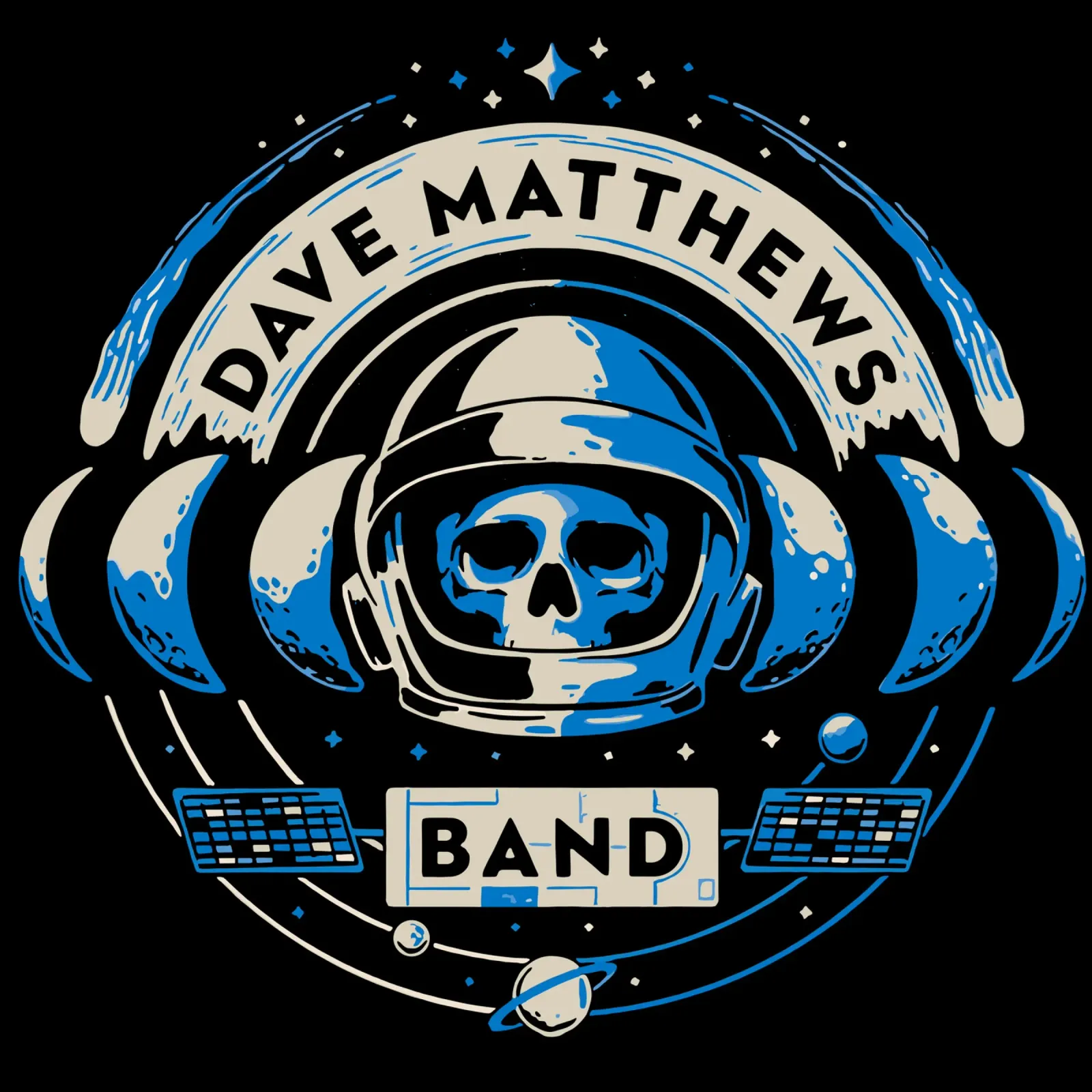 Dave Matthews Band Satellite poster con telaio in plastica da andrea boceli