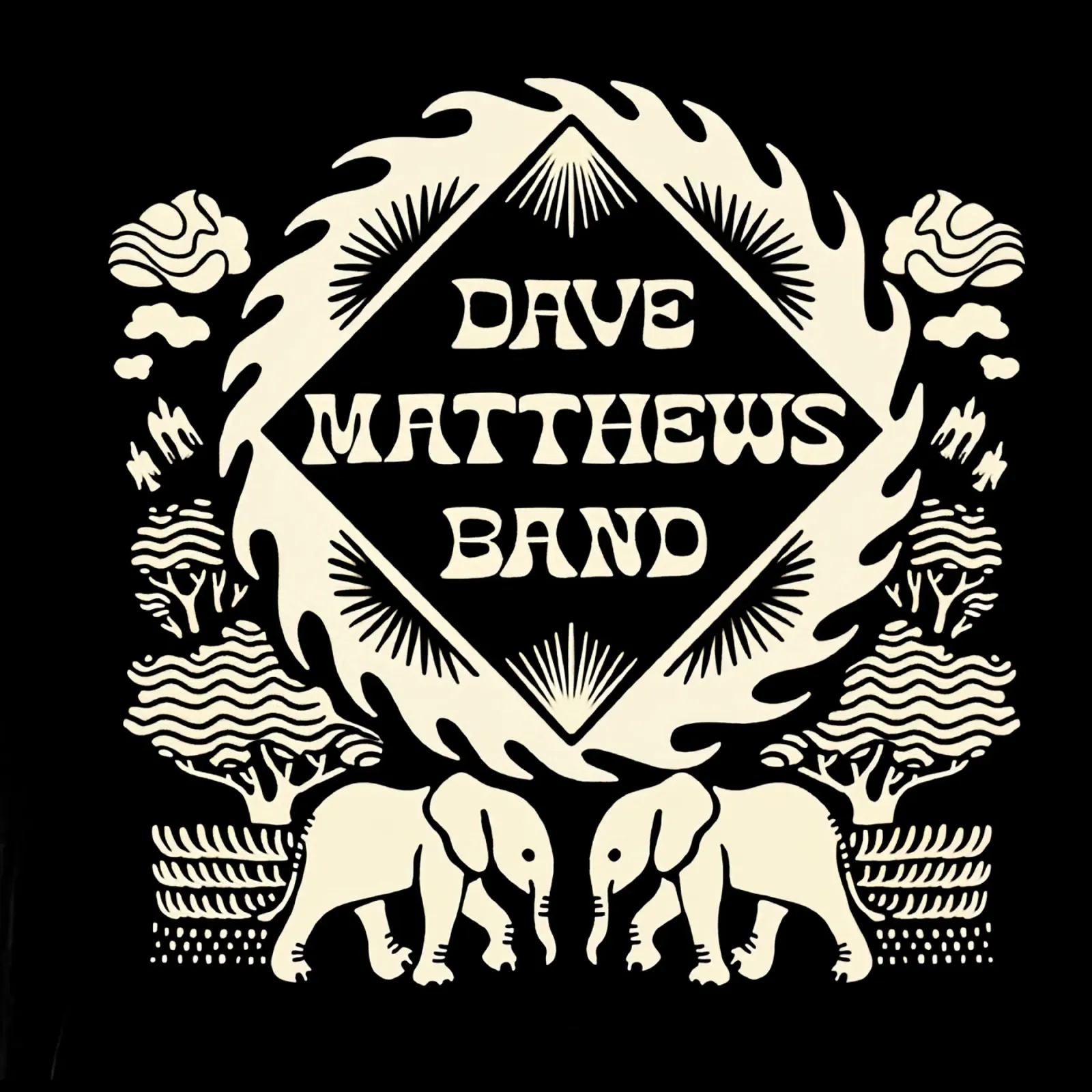 Dave Matthews DMB x Reteti Elephant Sanctuary canvas with Floater frame by andrea boceli