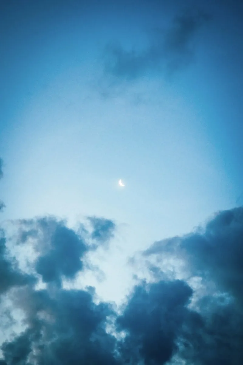 cloud moon tela con Cornice a cassetta da mip of map