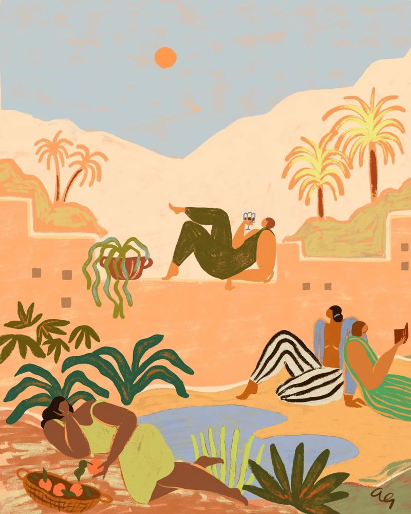 Forever Holiday poster by Arty Guava