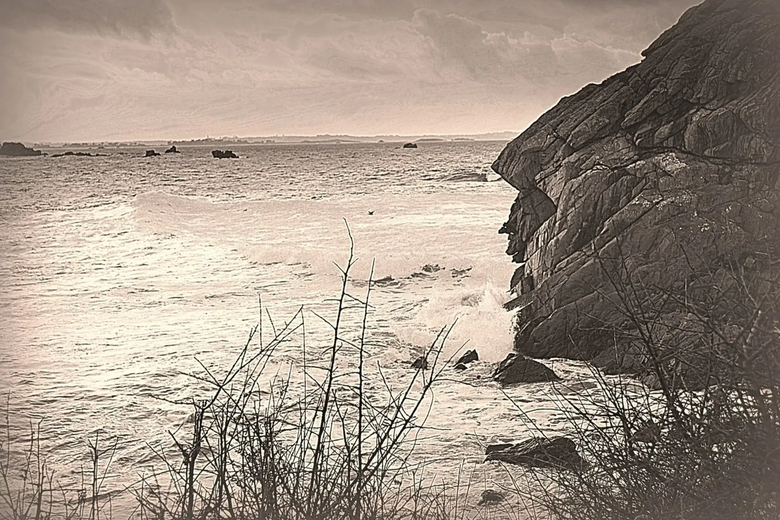BW83 tela con Cornice a cassetta da Thierry vobmann photography