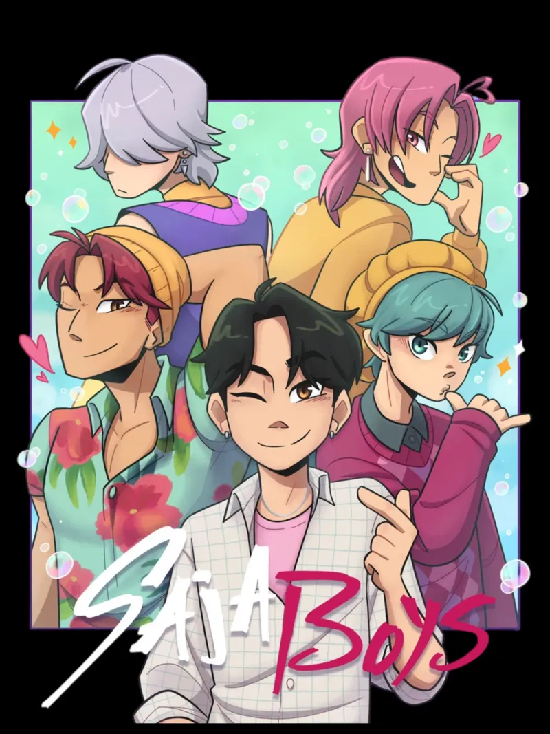 Vettore I ragazzi di Saja poster da eliouxence