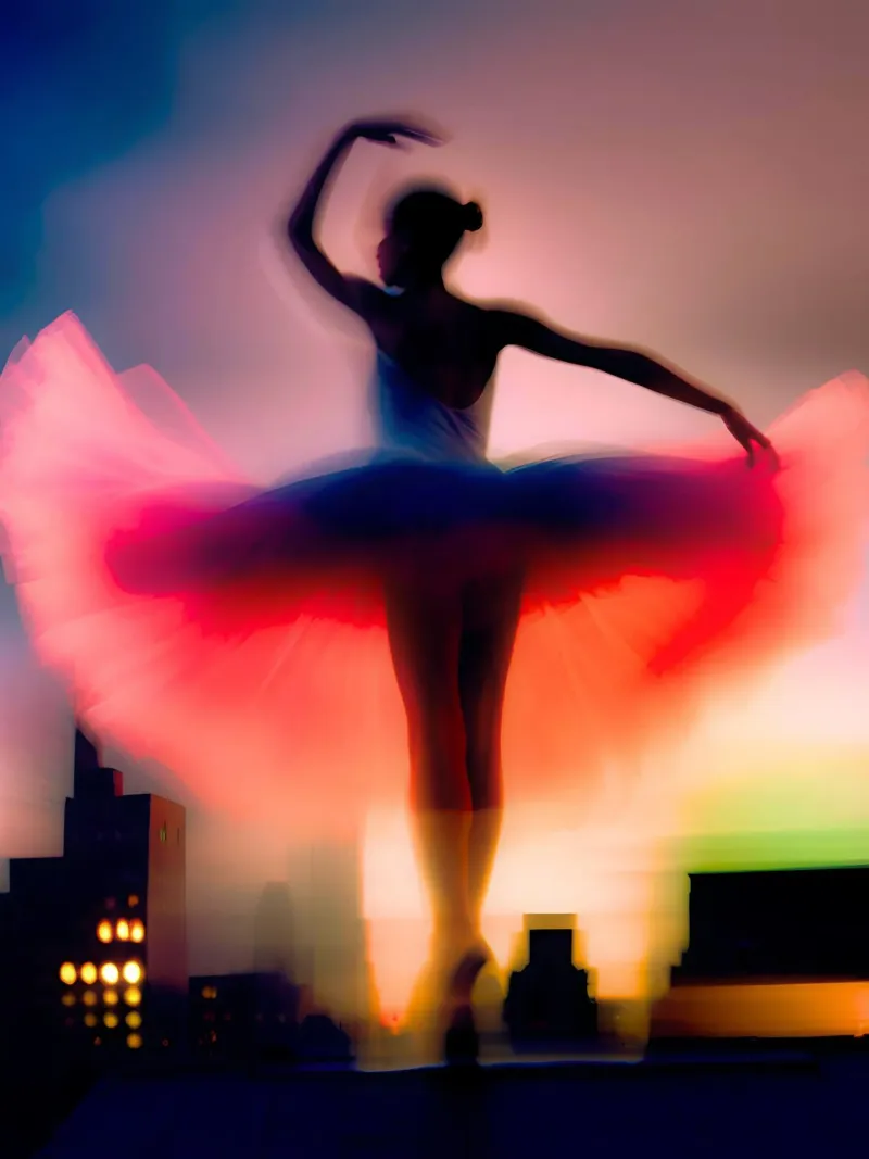 La Danseuse poster con telaio in legno da ICONICA Art Studio