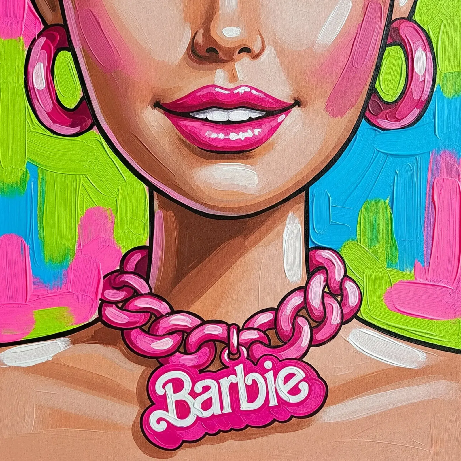 Hello, Gorgeous!💖🌟 poster con telaio in legno da Eni Brandon