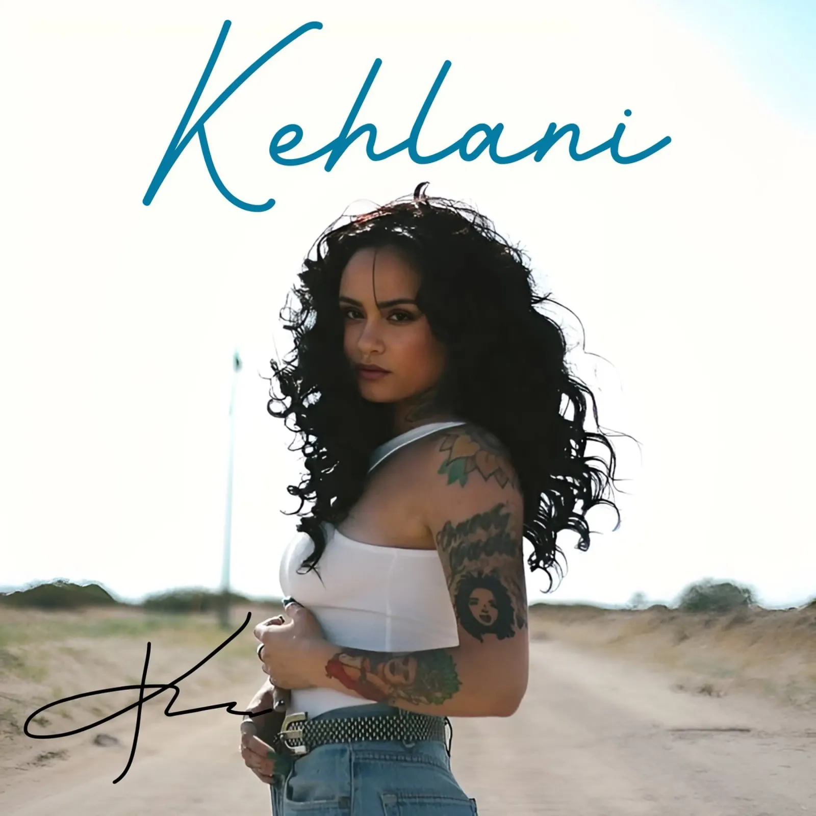 Kehlani - Dovresti essere qui poster da eliouxence