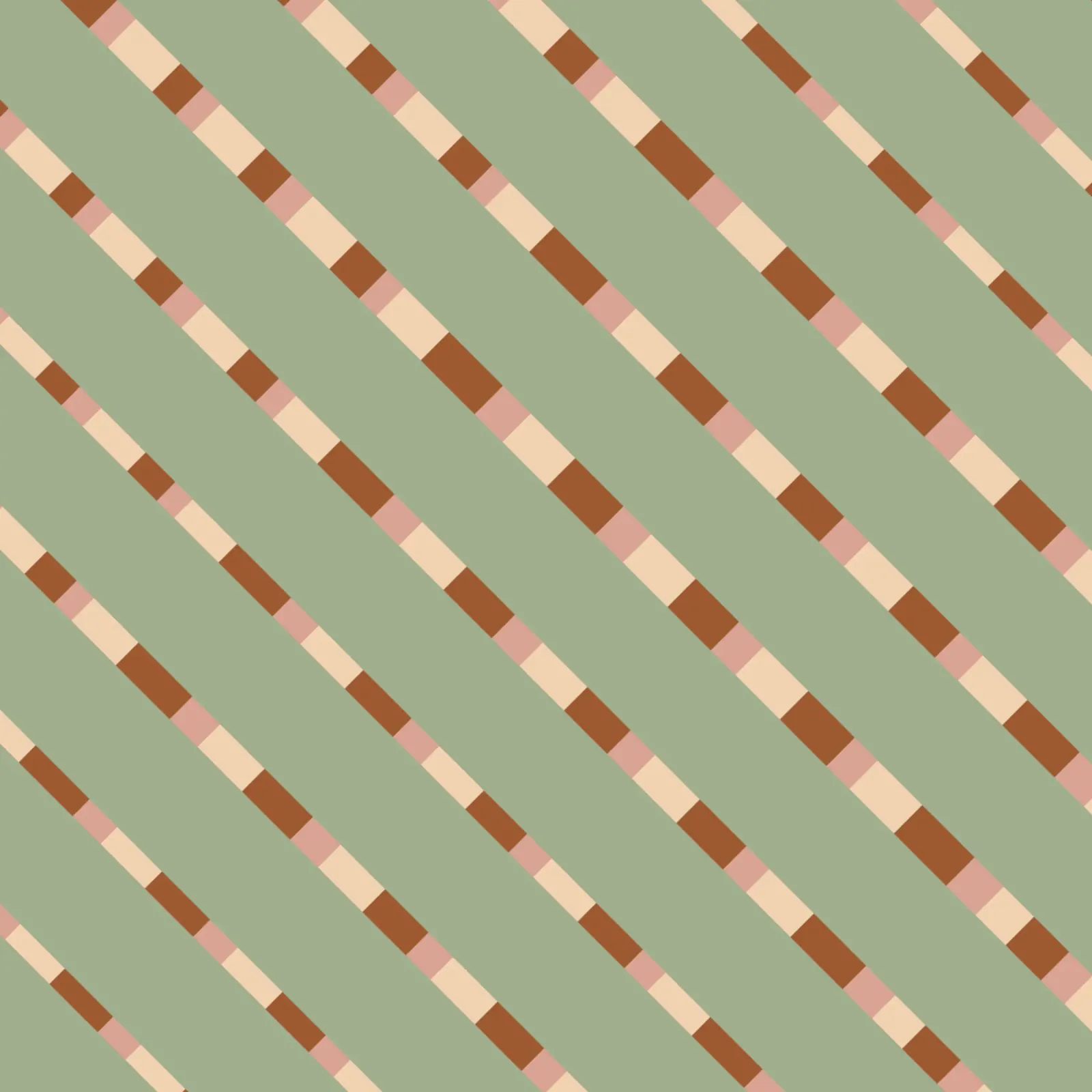 Weaving stripe pattern 07 canvas with Floater frame by Little Dean