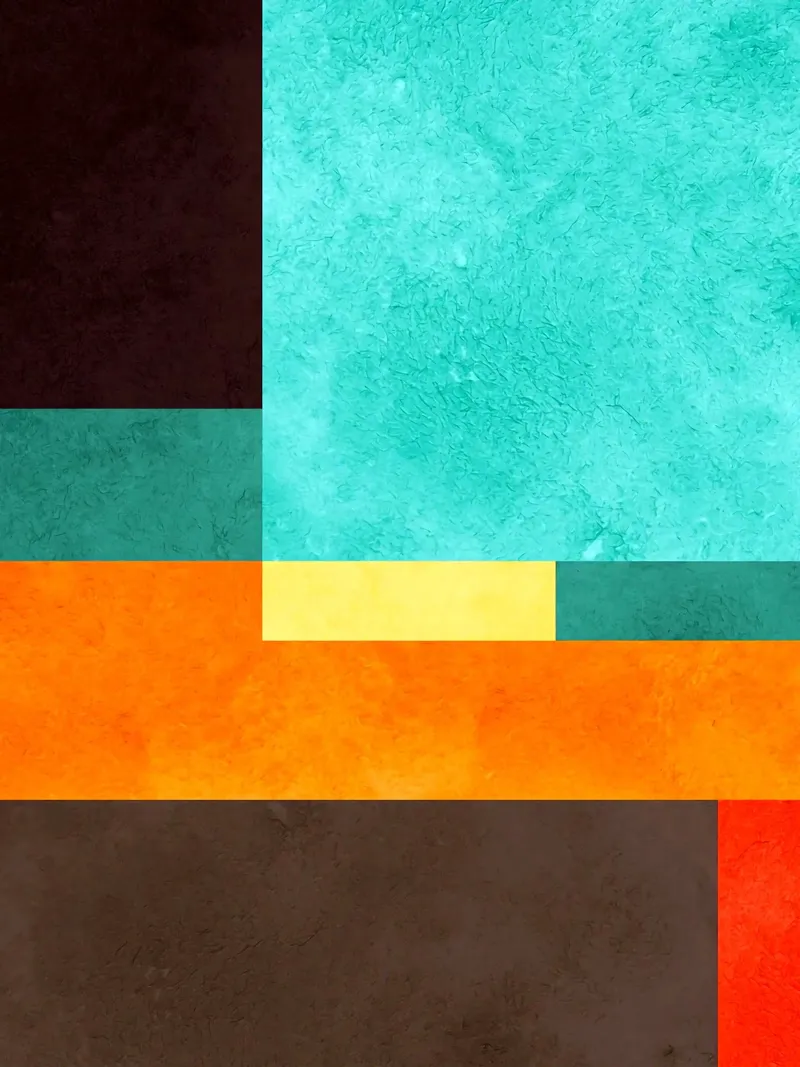 Geometria colorata poster da Maria Lang