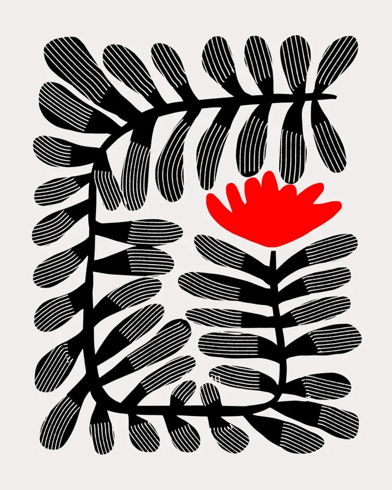 Pianta Boho poster da Little Dean