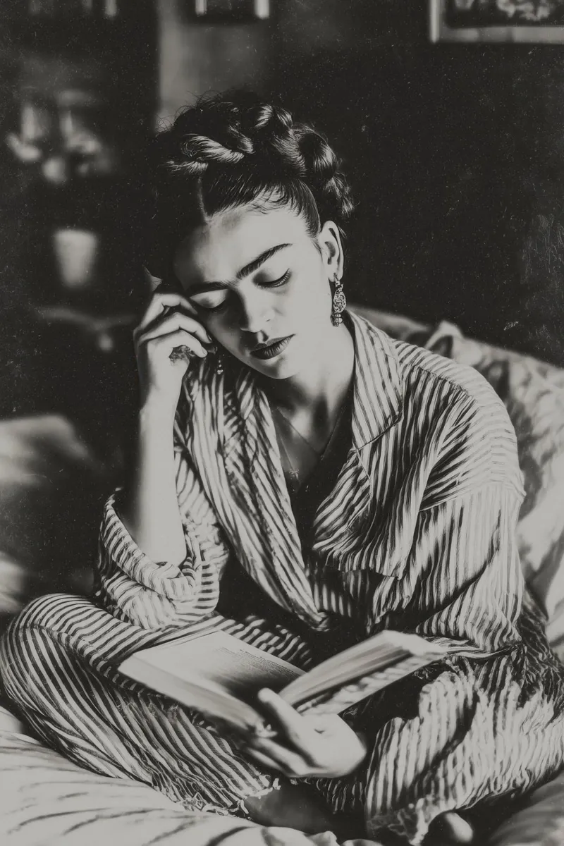 Reading Frida poster da treechild
