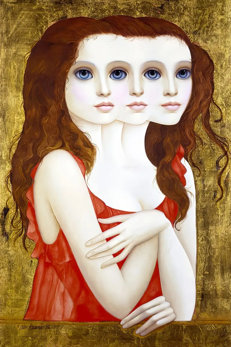 Keane donna complicata poster da Chartompshop