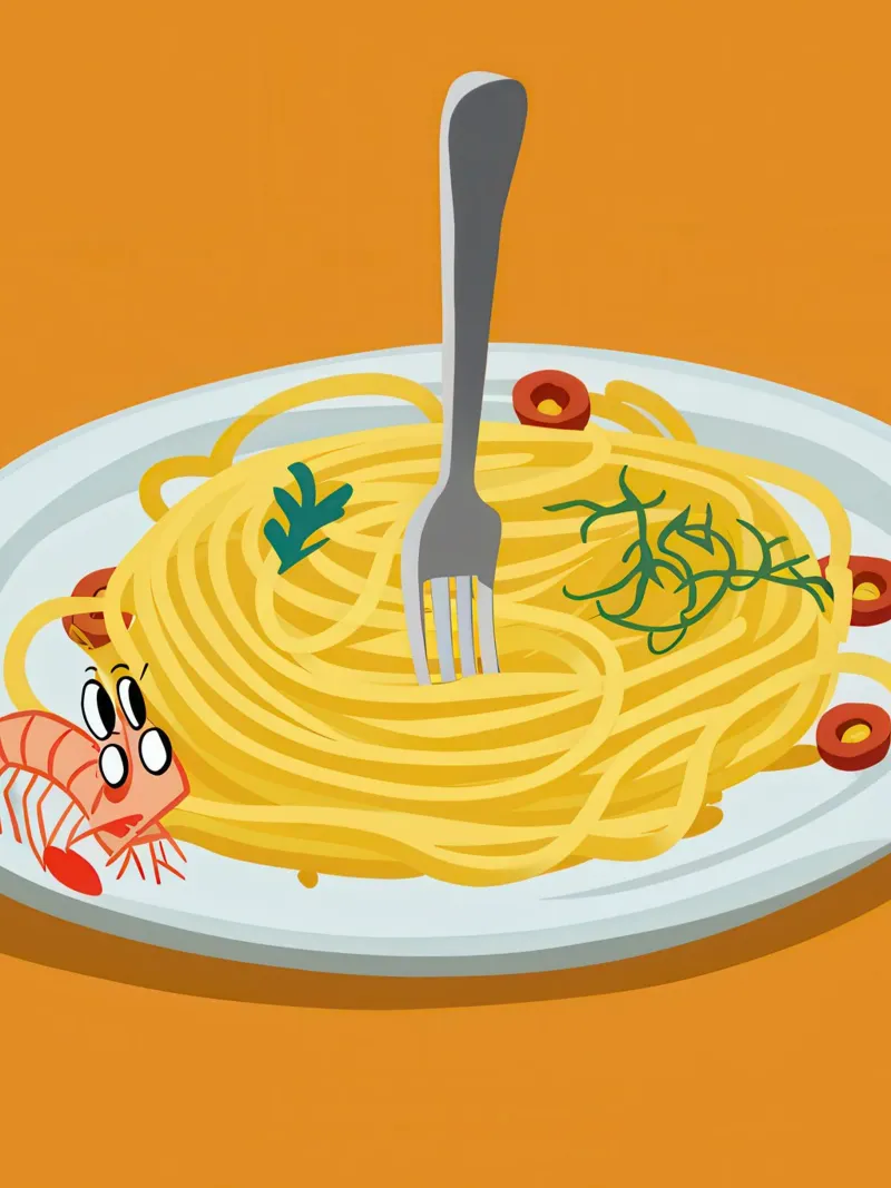 Giro di pasta perfetto tela con Cornice a cassetta da Echo Saber