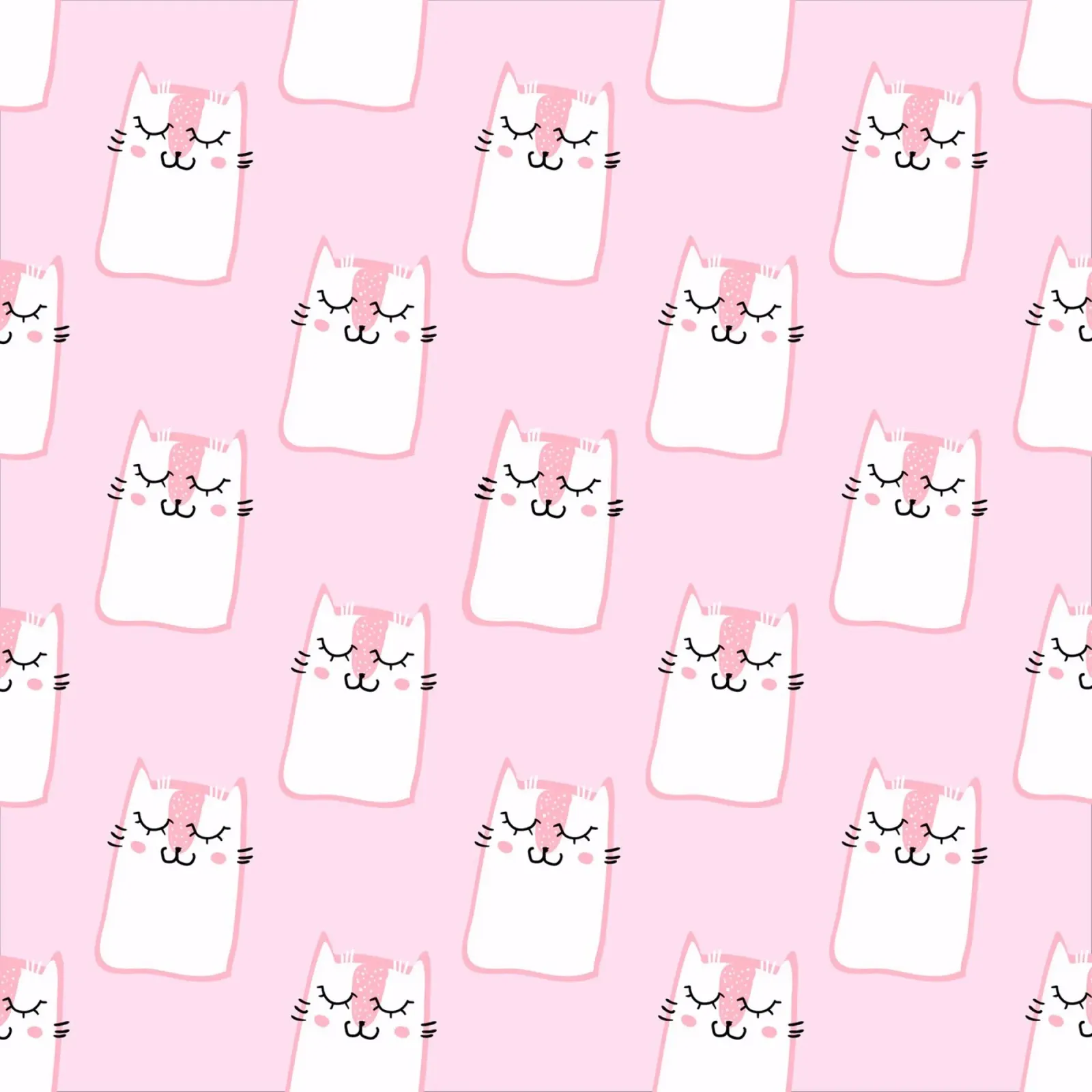 cat icons poster con telaio in alluminio da mip of map