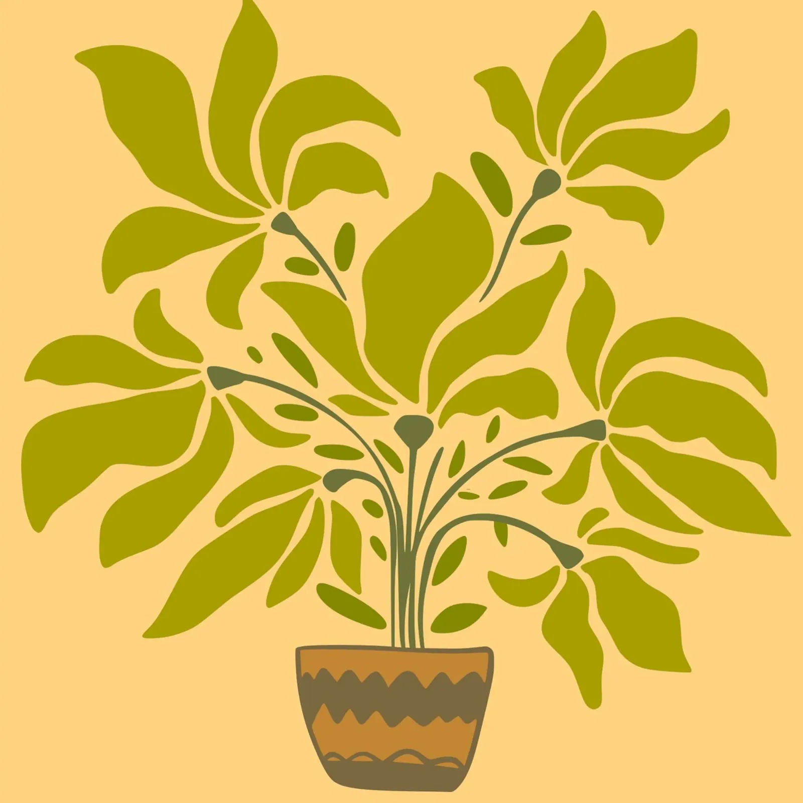 canvas vase poster da mip of map