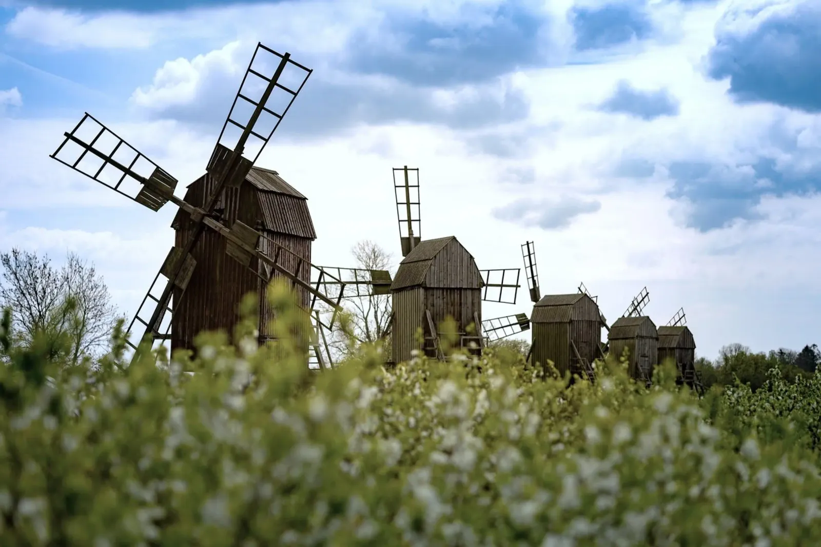 windmill small poster da space words