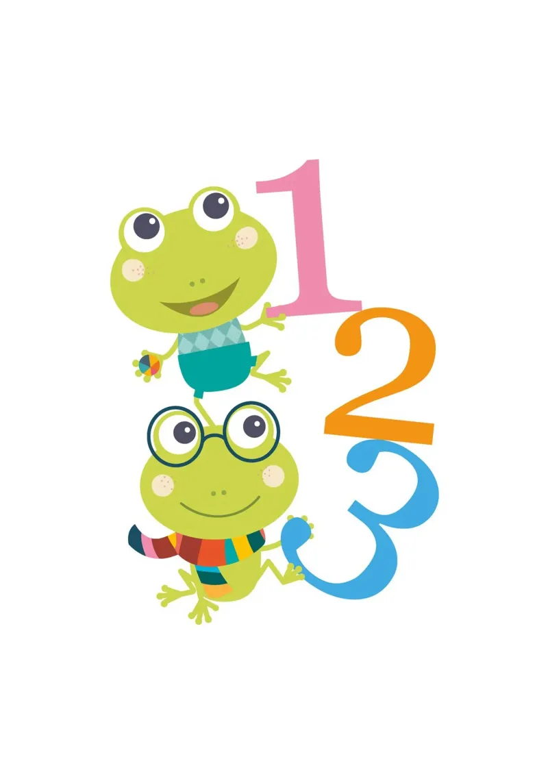 ¡Diversión contando ranas 1, 2, 3! poster de JaySan Studio