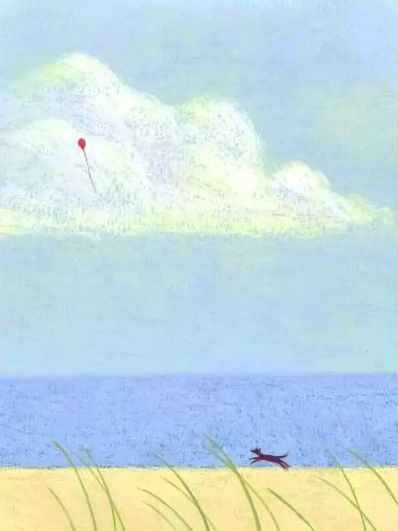 run to balloon poster da lily