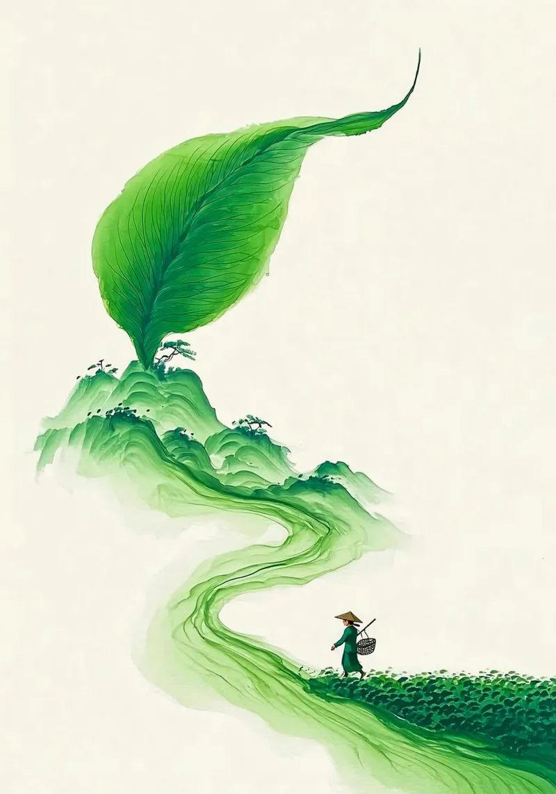 curve green poster da Good days