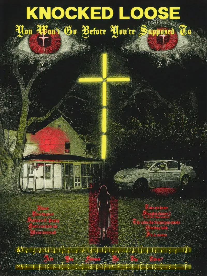 Knocked Loose Cross poster da Kennken