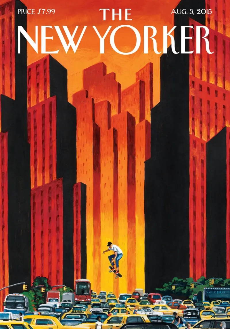 Il New Yorker agosto 2015 poster da Mr.Lorenzo