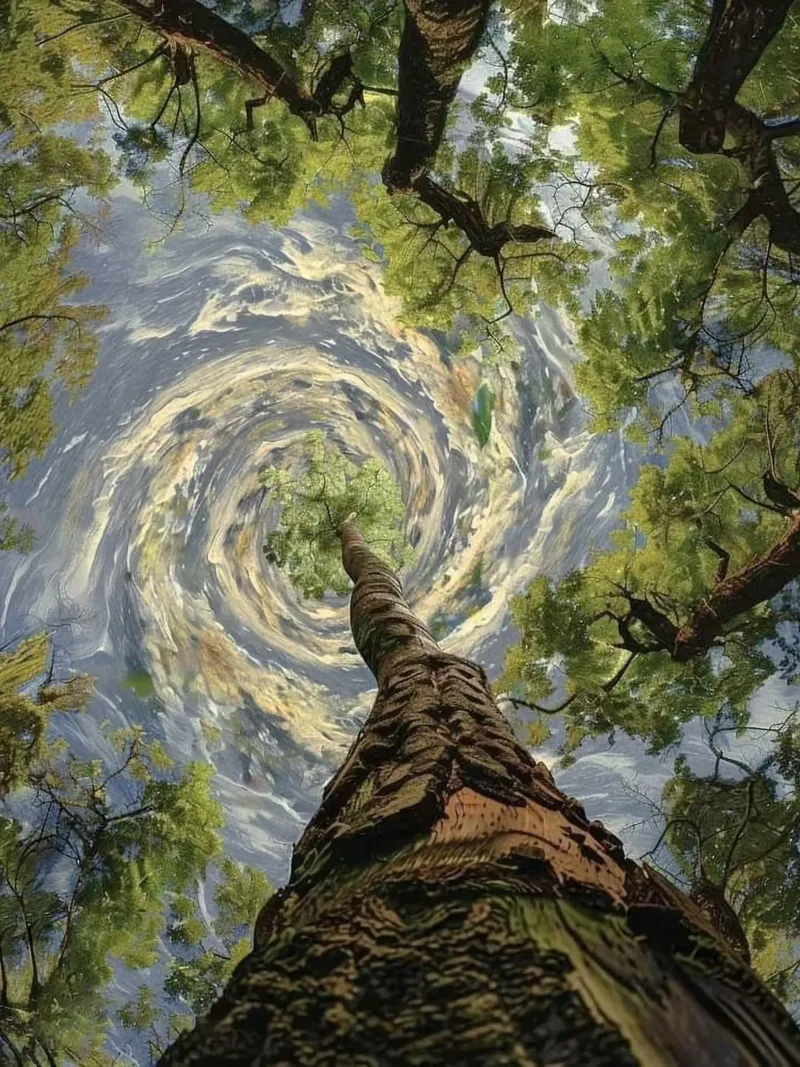 circle storm tree poster da lifeline