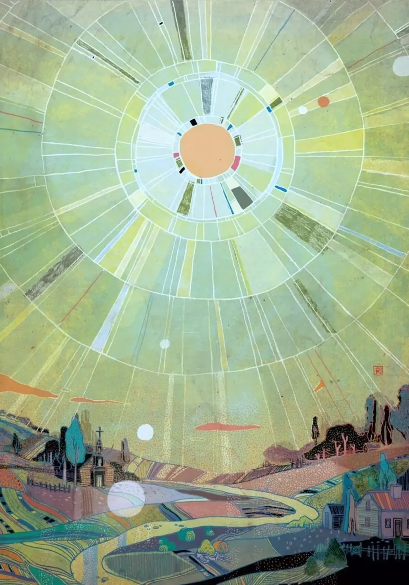 epic sunshine poster con telaio in plastica da melts