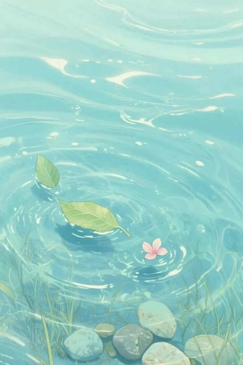 leaf flower on surface canvas met Baklijst van hamily